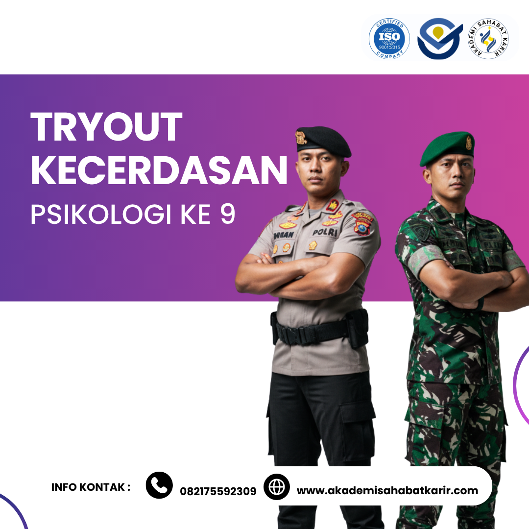Try Out Kecerdasan Psikologi 9